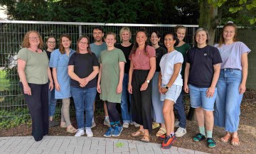 Gruppenfoto des Teams der Gronewaldzwerge