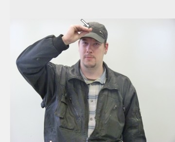 Porträtfoto und Namensgebärde Patrick Salchow